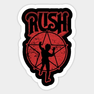 Rush Band Vintage Sticker